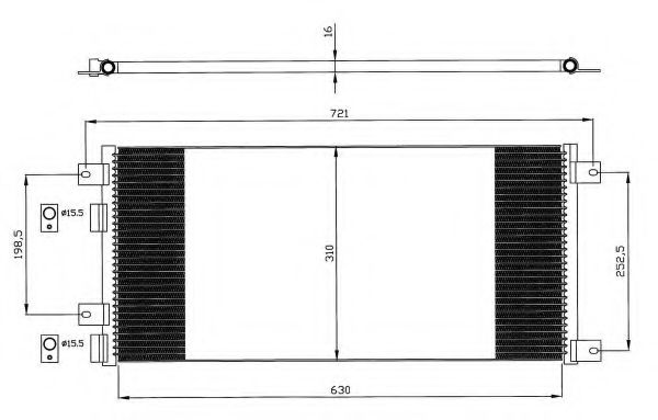 Imagine Condensator, climatizare NRF 35643