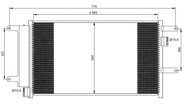 Imagine Condensator, climatizare NRF 35751