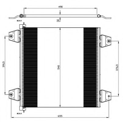 Imagine Condensator, climatizare NRF 35757