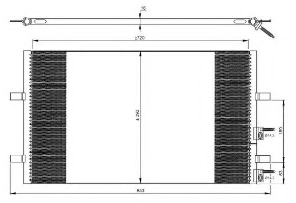 Imagine Condensator, climatizare NRF 35846