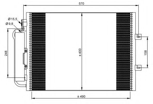 Imagine Condensator, climatizare NRF 35879