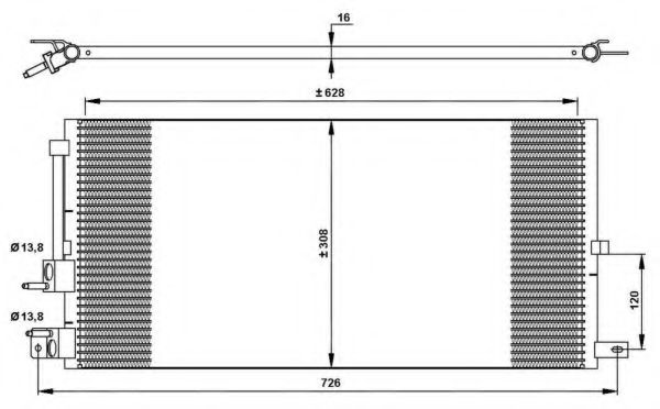 Imagine Condensator, climatizare NRF 35885