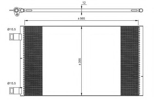 Imagine Condensator, climatizare NRF 35902