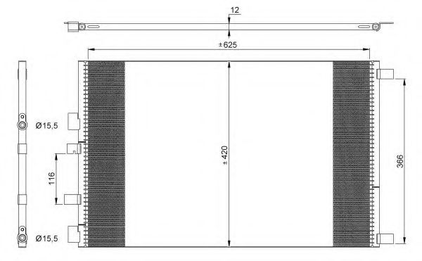 Imagine Condensator, climatizare NRF 35913