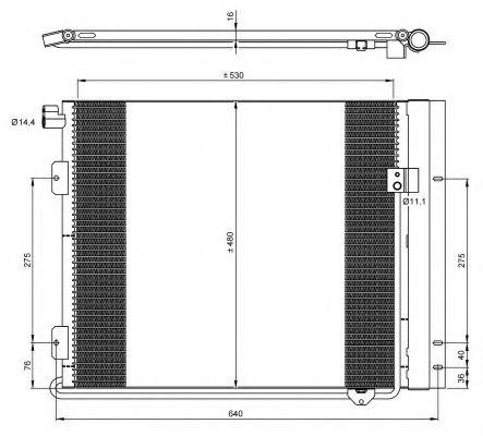 Imagine Condensator, climatizare NRF 35933