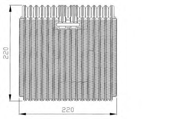 Imagine evaporator,aer conditionat NRF 36038