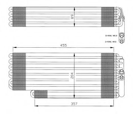 Imagine evaporator,aer conditionat NRF 36078