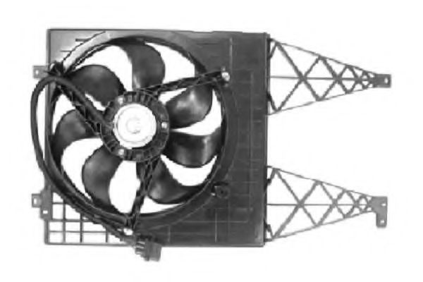 Imagine Ventilator, radiator NRF 47056