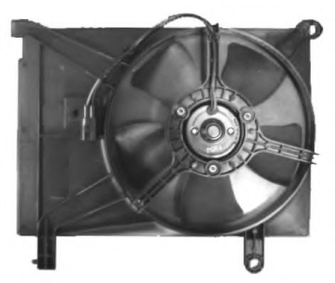 Imagine Ventilator, radiator NRF 47610