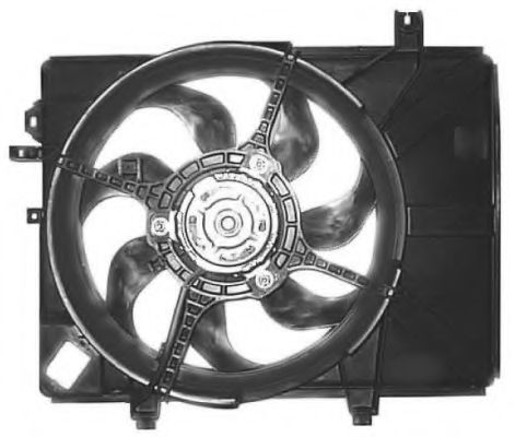 Imagine Ventilator, radiator NRF 47684