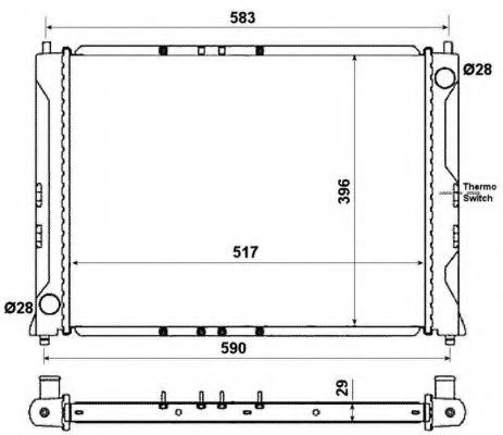 Imagine Radiator, racire motor NRF 50129