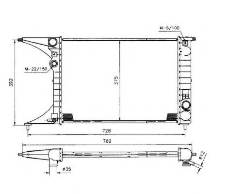 Imagine Radiator, racire motor NRF 50222