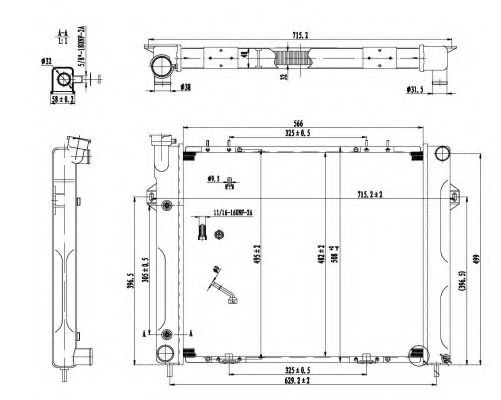 Imagine Radiator, racire motor NRF 50236