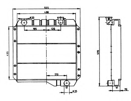 Imagine Radiator, racire motor NRF 503951