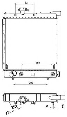 Imagine Radiator, racire motor NRF 50399