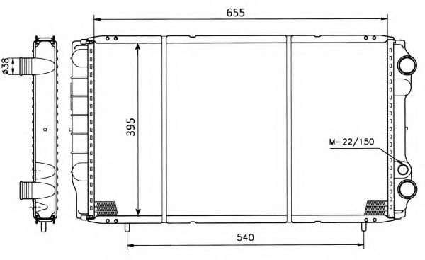 Imagine Radiator, racire motor NRF 50403