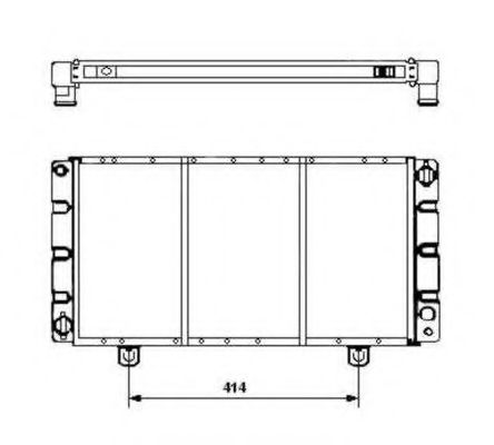 Imagine Radiator, racire motor NRF 504120