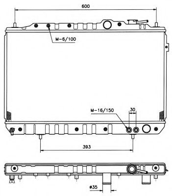 Imagine Radiator, racire motor NRF 504134