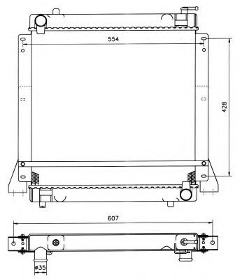 Imagine Radiator, racire motor NRF 504254