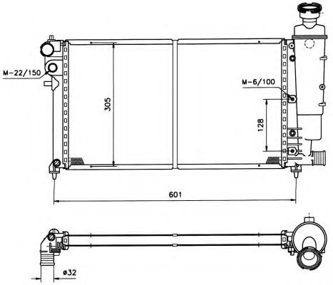 Imagine Radiator, racire motor NRF 50428