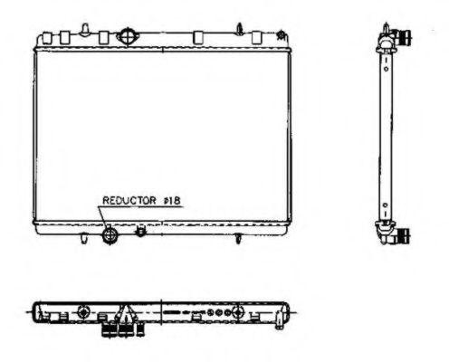 Imagine Radiator, racire motor NRF 50436