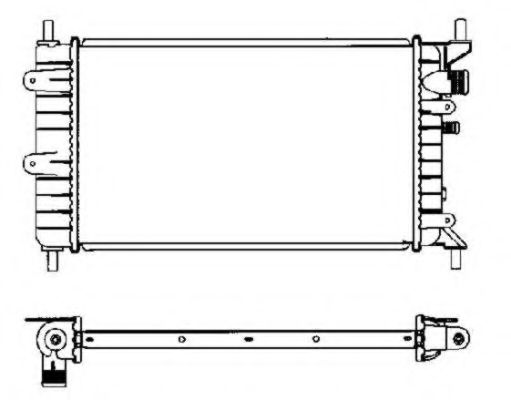 Imagine Radiator, racire motor NRF 504437