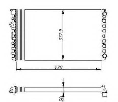 Imagine Radiator, racire motor NRF 50455