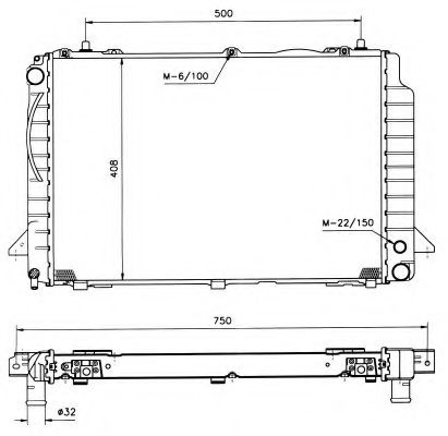 Imagine Radiator, racire motor NRF 50529