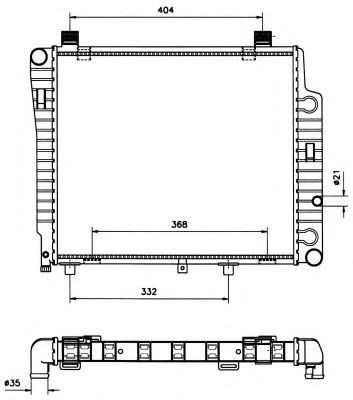 Imagine Radiator, racire motor NRF 50533