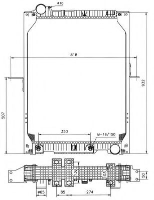 Imagine Radiator, racire motor NRF 50555