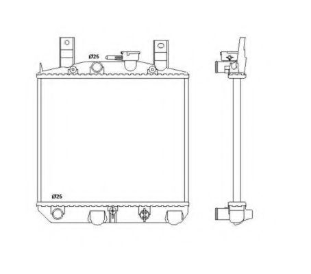 Imagine Radiator, racire motor NRF 506080