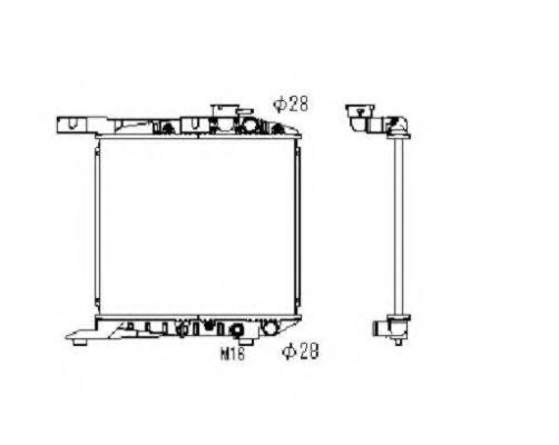 Imagine Radiator, racire motor NRF 506300