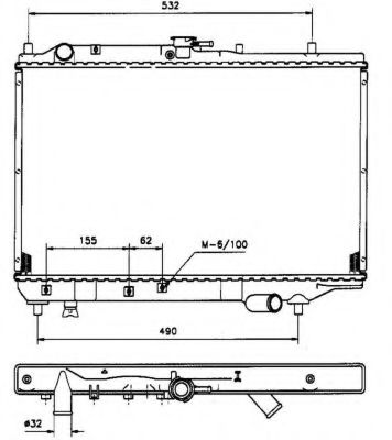 Imagine Radiator, racire motor NRF 506521