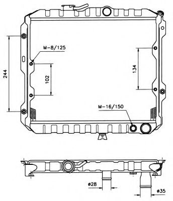 Imagine Radiator, racire motor NRF 506550