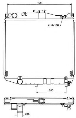 Imagine Radiator, racire motor NRF 506704