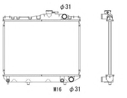 Imagine Radiator, racire motor NRF 506706