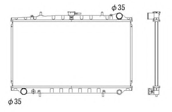 Imagine Radiator, racire motor NRF 506718