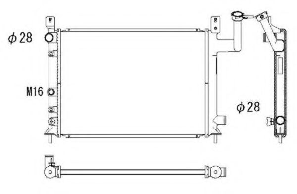 Imagine Radiator, racire motor NRF 506861