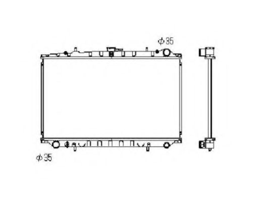 Imagine Radiator, racire motor NRF 506866