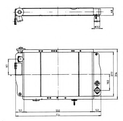 Imagine Radiator, racire motor NRF 507326