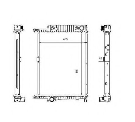 Imagine Radiator, racire motor NRF 507619