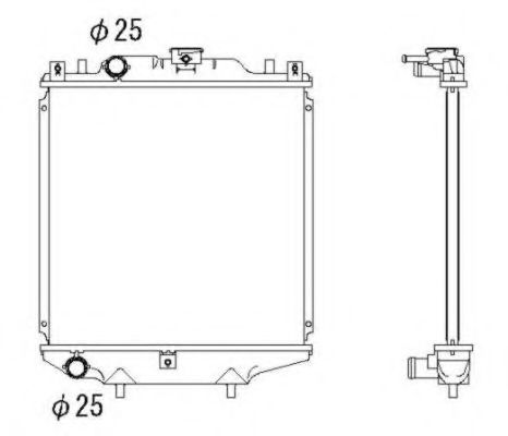 Imagine Radiator, racire motor NRF 507643