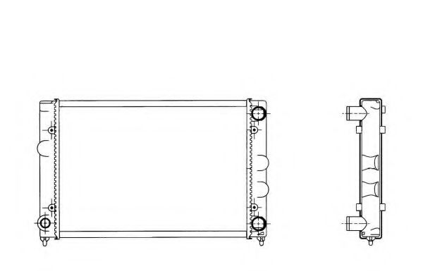 Imagine Radiator, racire motor NRF 509505