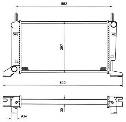 Imagine Radiator, racire motor NRF 509507