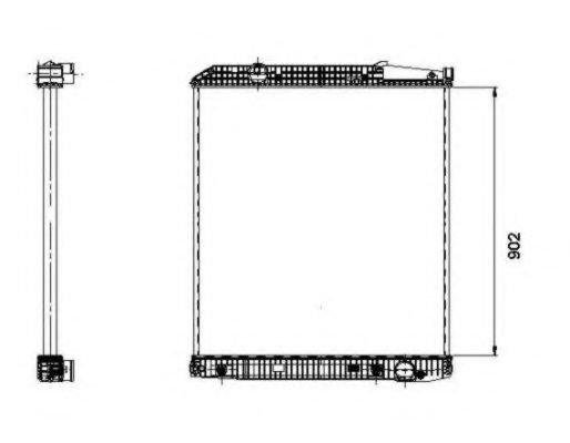 Imagine Radiator, racire motor NRF 509576