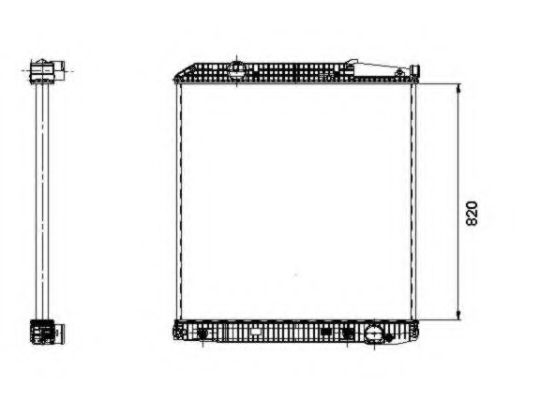 Imagine Radiator, racire motor NRF 509579