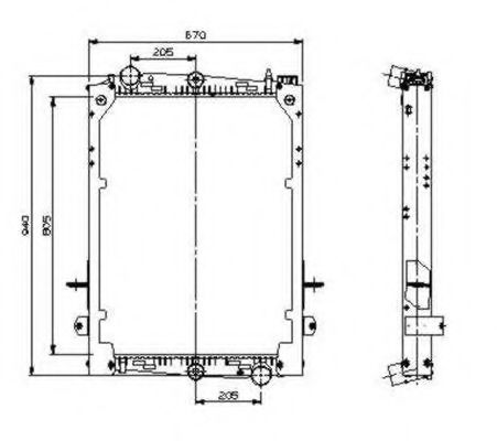 Imagine Radiator, racire motor NRF 509585