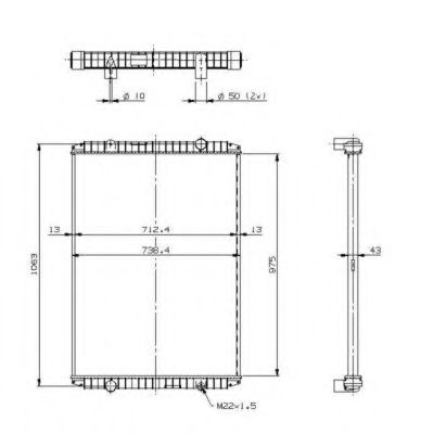 Imagine Radiator, racire motor NRF 509709