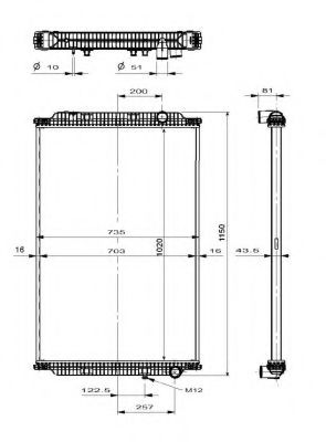 Imagine Radiator, racire motor NRF 509726