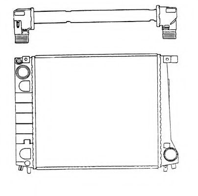 Imagine Radiator, racire motor NRF 51349